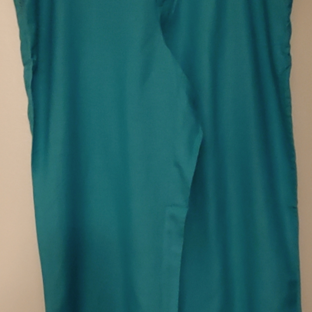 Ashley Stewart size 16W Turquoise Wide Leg Pant